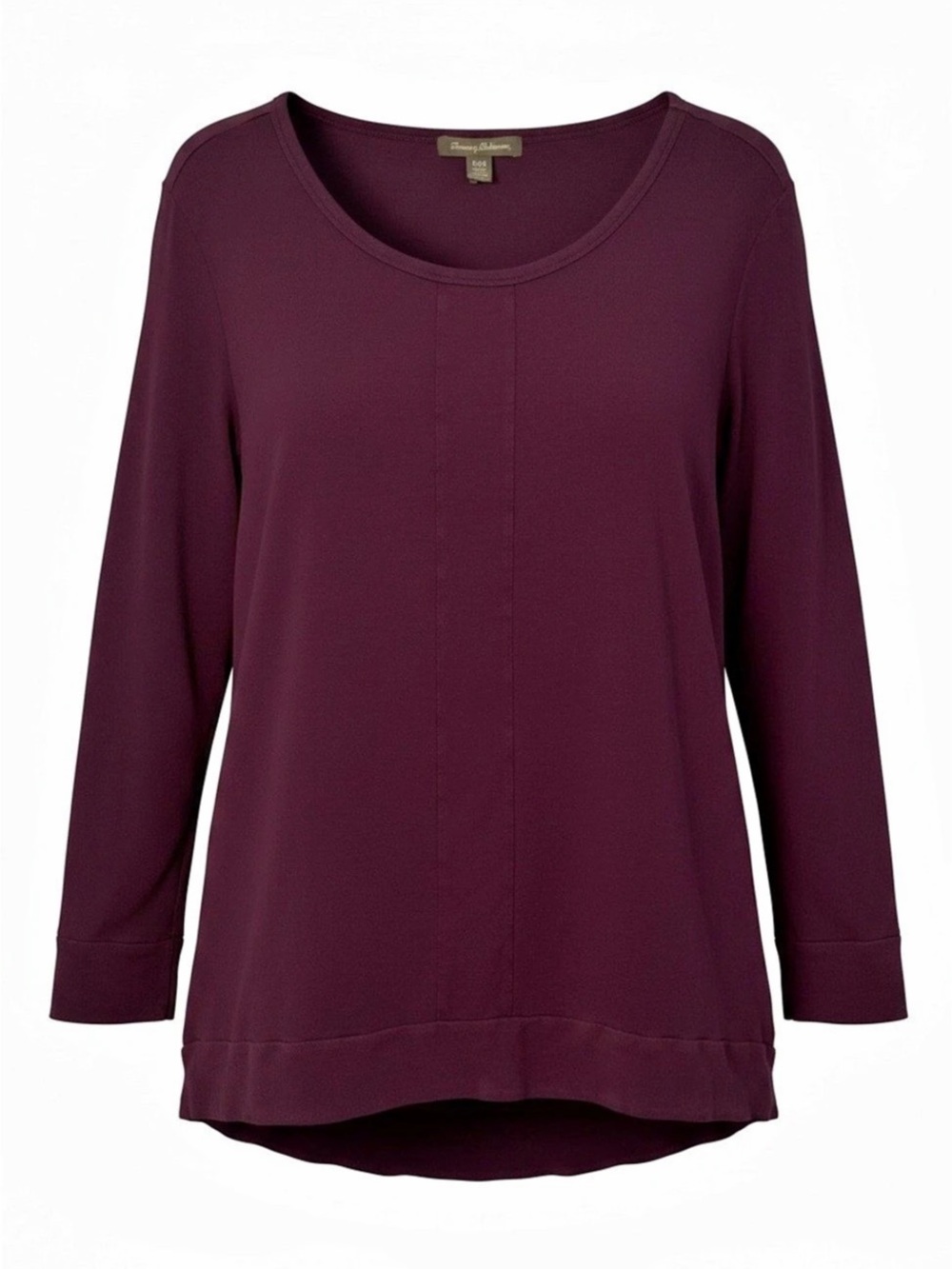🌸TB3 - Tommy Bahama Long Sleeve Top in Purple Size Medium GUC🍷🛍️